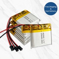 1-10PCS 402020 3.7V 120mAh Lithium Polymer Battery for Mini Bluetooth Speaker Mouse GPS MP3 Headset Cordless Phone Battery
