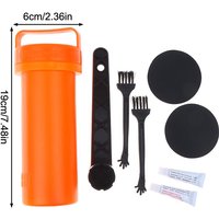SUP Paddle Board Repair Kit with 3 Piece PVC Patches plus Adhesive Glue and Tool Wrench For Inflatable Gear Home Travel Kit