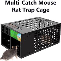High Quality Double-door Big Mouse Rats Live Trap Cage/Strong Catch Bait/Pest Control