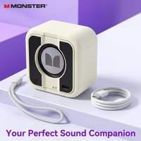 Monster S03 Wireless Bluetooth Speaker TF Card 3D Stereo Music Player Sound Outdoor Waterproof Speakers High-Quality