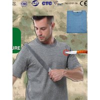 Level 5 EN388 Cut Resistant Safety Work Protection T Shirt Anti-Cutting Scratch-proof Wear for Metal Glass Construction Security