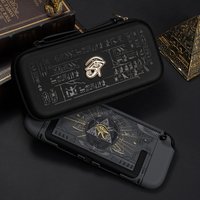 GeekShare Mystic Kingdom Series Protective Case Compatible with Switch 2025, NS2 Storage Bag Hard Shell Egypt
