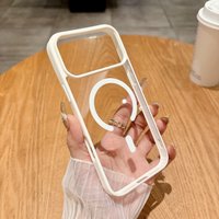 17 Pro Max For Magsafe Magnetic Cover For iPhone 17 Pro Max 17Pro 17ProMax Case For iphone17 ProMax Transparent Acrylic Case