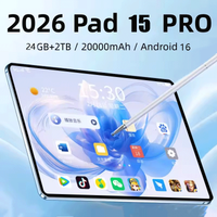 Pad 15 Pro 11 inch Global Edition Original Tablet 24GB 2TB Android 16 4K HD 5G Dual SIM Video Call WIFI HD Screen Tablet