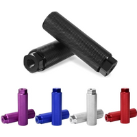 AliExpress NONE bike acce Bike Pegs Aluminum Alloy Anti Skid Lead Foot Bike Rest Stunts Peg For Fit 3/8'' Axle Footrest-Lever Bike Accessories
