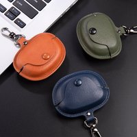 New Protective PU Leather Case for Bose Ultra Open Earbuds Cover Shockproof Wireless Earphone With Keychain Shell Coque Fundas