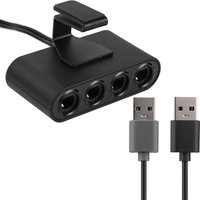 4 Ports Converter For GameCube GC Controllers USB Adapter Converterfor Nintend Switch GC/Wiiu/PC 91*48*25mm