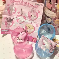 New Genuine Dreamy Angel Series Melody Pompompurin Kuromi Cinnamon Gashapon Pendant Collect Decoration For Girl Gifts