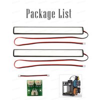 For Flashforge AD5X/Adventurer 5M/5M Pro Upgraded Magnetic LED Light Strip Accessory Kit 24V 4.8W for Flashforge AD5X LED Light