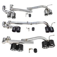 Auspuffrohr für BMW E90 E92 E93 325i 330i Tuner M3 M4 Stoßstange Auspuff Endrohr Schalldämpfer Auspuffanlage