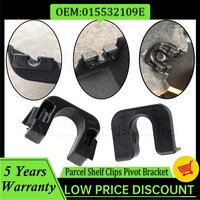 2PCS/Set Rear Load Cover Parcel Shelf Clips Pivot Bracket Mounting For Nissan Qashqai Dualis J10 2006-2013 015532109E 1539663