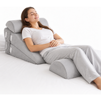 4PCS Adjustable Bed Wedge Pillow Set Multi-Angle Foldable Suitable for Sleep Provide Ergonomic Support to Alleviate Pain image 4