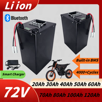 XNY 72v 20Ah 30Ah 40Ah 50Ah 60Ah 70Ah 80Ah 100Ah Li-ion Battery Pack Bluetooth BMS for 5000W Golf Cart and Power Supply
