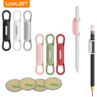 UMUST Magnetic Pencil Holder,Tablet Touch Pen Clips,Multifunction Silicone Adjustable Pen Stand for Office Accessories Organizer
