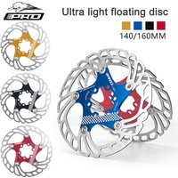 IIIPRO Bicycle 140MM 160MM Disc Brake Rotor Floating Thickening Anodized Quick Cooling Ultra-light Disc
