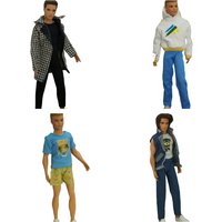 Quality 1/6 Doll Clothing Casual Wear Handmade Clothes Outfit For 29CM Ken Prince Doll Accessories DIY Doll Suits Coat Decors