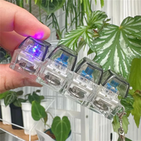 Light Up Keyboard Key Stress Relief Clickable LED Button Toy for Anxiety Office Desk Accessory
