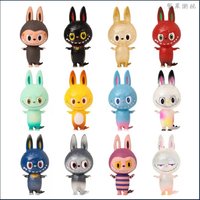 Genuine Popmart Zimomo V4 The Little Monsters Mini Figure Collection Blind Box Labubu Series Mystery Box Anime Vintage Edition