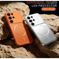 S26 Corning Glass Magnetic Case for Samsung Galaxy S26 S25 S24 Ultra S24 S23 S25 S26 Ultra Plus Official Magsafe Protector Cover