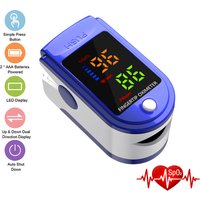 Finger Pulse Oximeter Color OLED Display Oxygen Saturation Meter Protable PR SPO2 Heart Rate Monitor