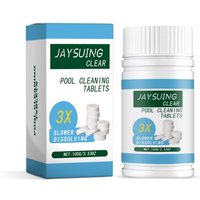 Chlorine Purification Tablets 100g Pathogen Remover for Pool Water Cleaning MultiEffect Bathtub Spa