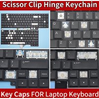 Keyboard Laptop For DELL Alienware 13 14 15 17 M15 M17 R5 R3 R4 P38E A51M Cap Keycap And hinge Replacement
