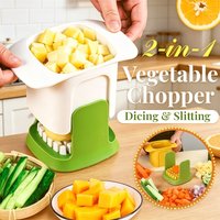 Multifunctional Vegetable Chopper French Fries Cutter Household Hand Pressure Onion Dicer Cucumber Potato Slicer Kitchen Tools