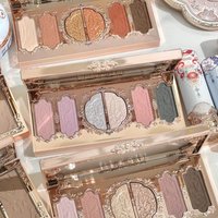 Flower Knows Eye Shadow Butterfly Cloud Collar Collection Embossed 6 Color Makeup Glitter Matte Eyeshadow Palette 6.5g