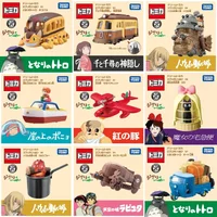TAKARA TOMY Dream Tomica Ghibli Castle in The Sky Kaihara Electric Railway Chinchilla No Face Man Calcifer Car Model Toy,boy toy