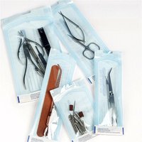 50 PCS Self Sealing Disposable Sterilization Pouch, Nail Tool Disinfection Bag for Tweezers Nail Files Sanding Strips Salon