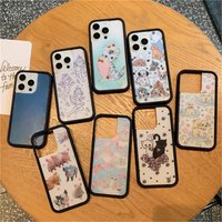 Wildflower ins party pet dog piglet Phone Case For iPhone 16 17 12 13 14 15 Pro Max Plus wf Moon Star Sheep Cherry Cat Cover