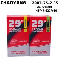 CHAOYANG SUPER LIGHT MTB Bicycle Tubes 29*1.75/2.3 AV/FV Valve length 33/48MM Mountain bikes Inner tube