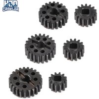 Heat Treated Steel 15T/20T 14T/21T 12T/23T Portal Gear Set Overdrive Gears for 1/10 Axial Capra F9 SCX10 III AR45 Portal Axle