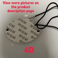 4D Luminous LED(White/Red/Blue) Rear Tail Light Logo for All Car Models