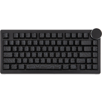 AJAZZ AK820 V2 (No Screen Version) 75% ANSI US Layout Tri-Mode Mechanical Keyboard with Big Volume Knob & PBT Keycap for MAC/WIN