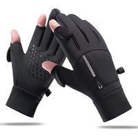 AliExpress NONE 1 Pair Winter Warm Touch Screen Gloves Outdoor Windproof Waterproof Cold-proof Gloves Men Driving Cycling Fishing Ski Gloves