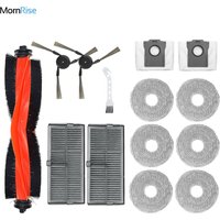 Accessories For Dreame X40 Ultra / L40 Ultra Robot Vacuum Cleaner Spare Parts Replacement Kit Main Brush Filter Dust Bag Mop Pad
