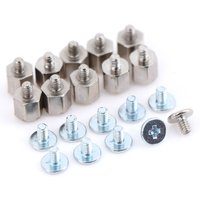 10Set M.2 SSD Mounting Screws + Hex Standoff Kit for ASUS Motherboard