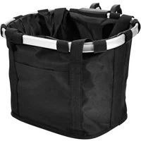 AliExpress Bicycle Front Basket Bike Small Pet Dog Carry Pouch 2in1 Detachable MTB Cycling Handlebar Tube Hanging Fold Baggage Bag Bike Bag