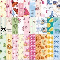 30 Pcs Coquette Bookmark DIY Reading Markers for Students' Stationery Bookmark Cards for Textbooks Books