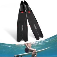 NEW Professional Spearfishing Freediving Fins Flippers PP TPR Scuba Anti-skid Water Sports Snorkel Long Diving Fin