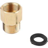 Pressure Washer Adapter M22 Male To 1/2in Female Thread Adapter With Washer Quick Connect Fitting For High Pressure-Gun Hose