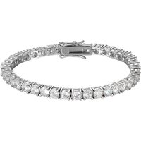 TY 3mm 4mm Moissanite Tennis Bracelet 925 Sterling Silver Full Dia Sier Plated Wedding Party Jewelry Bracelets For Women Man