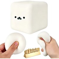 Kawaii Milk Cube Seal Squishy Toy Slow Rising Soft Squeeze Scented Stress Relief Fidget Toys for Birthday Gift Sensory