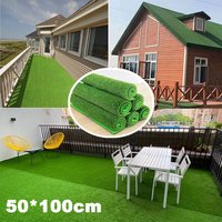50*100cm Artificial Grass Outdoor Garden Fake Turf Grass Carpet Balcony Rug Backyard/terrace Decor Gardening Faux Lawn Roll
