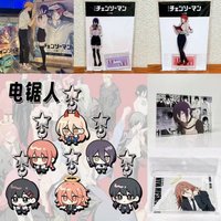 Reze Figure Anime Peripherals Cute Rezes Star Acrylic Pendant Collectible Makima Figure Mini Acrylic Stand Power Acrylics Brick