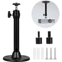 Projector accessories Mini Ceiling Wall Projector Mount Stand with 3 Screw Adapters For Most Mini Projector Camera Stand Bracket