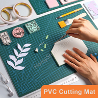 A4/A5 Langlebiges PVC-Schneidemattenbrett DIY Selbstheilendes Schneidebrett Kunstpapier Leder Schneiden Gravur Schnittunterlage Nähen Handwerksbasis
