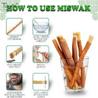 1Pcs S/L Misvak toothbrush Portable Natural Miswak Toothbrush Traditional Teeth Whitener & Manual Tooth Care Stick For Travel