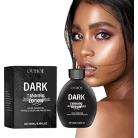 Self Tanning Lotion Long Lasting Bronzer Dark Wheat Sunless Tanner For Face Body Solarium Moisturizing Nourish Fake Tan Cream